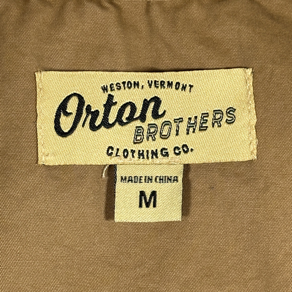 Orton Brothers Vest Adult MEDIUM Brown Safari Hunting Tactical Western Outdoor - Picture 4 of 8